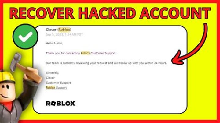 What to do if your Roblox account got hacked?
