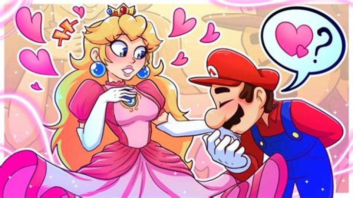 What was the relationship between Peach and Mario?