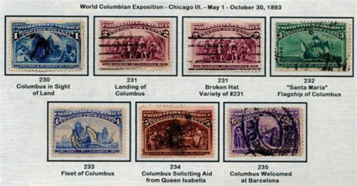 What was the value of a Columbian stamp?