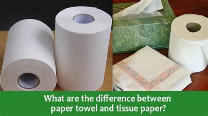 Whats the difference between a paper towel and a napkin?