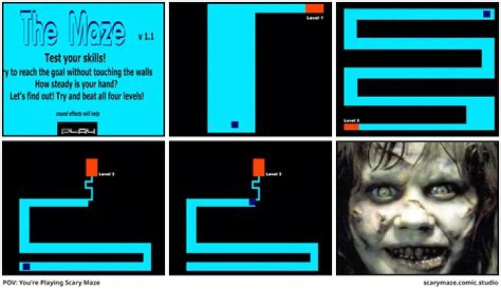 When did scary maze come out?