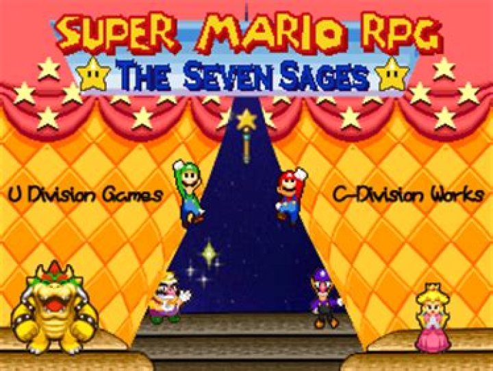 When did Super Mario RPG the seven sages come out?