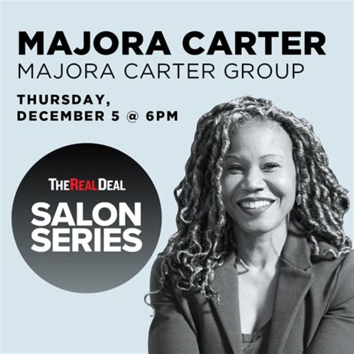 When was Majora Carter born?