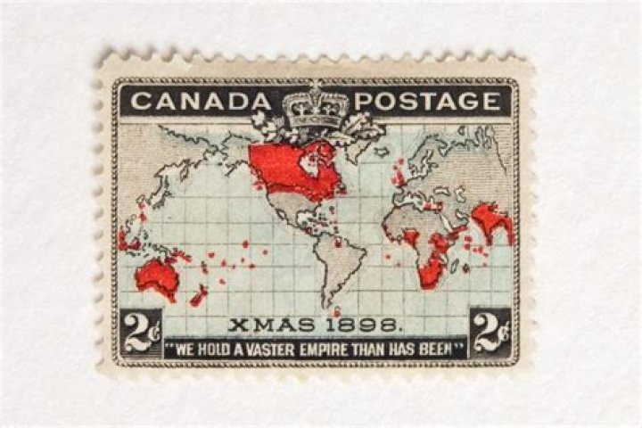 When was the first Christmas stamp created?