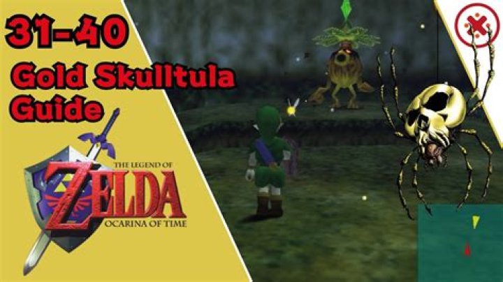 Where are the golden Skulltulas in Ocarina of Time?