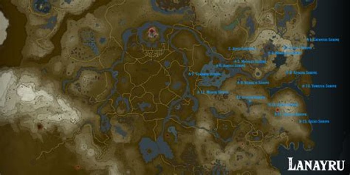 Where are the Lanayru Wetlands Botw?