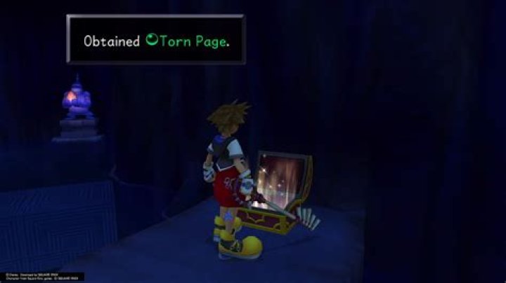 Where are the torn pages in Kingdom Hearts 2?