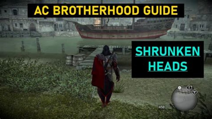 Where can I find a shrunken head in AC Brotherhood?
