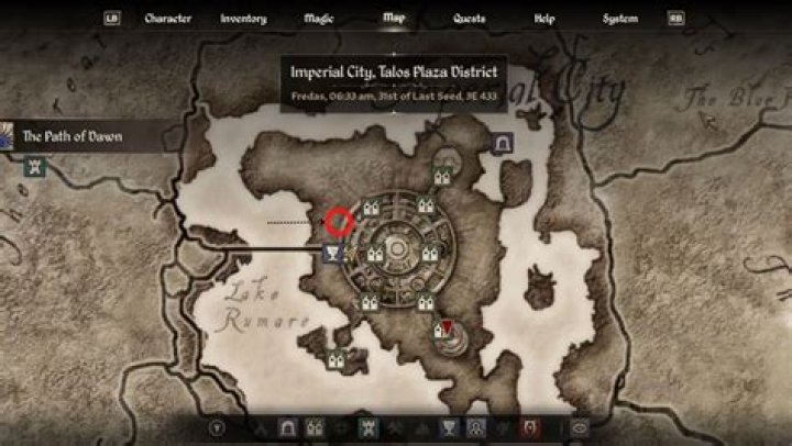 Where can I find shady Sam in Oblivion?