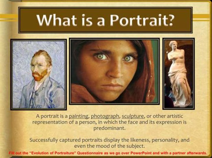 Where did the tradition of portraiture come from?