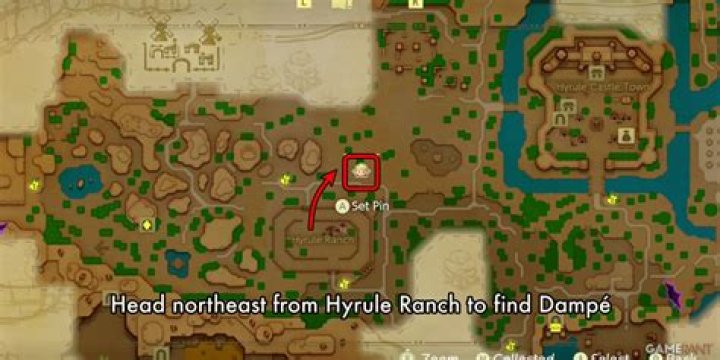 Where do I find Dampes grave?