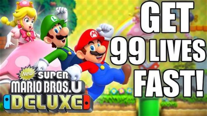 Where do you get 99 lives in Super Mario Bros?