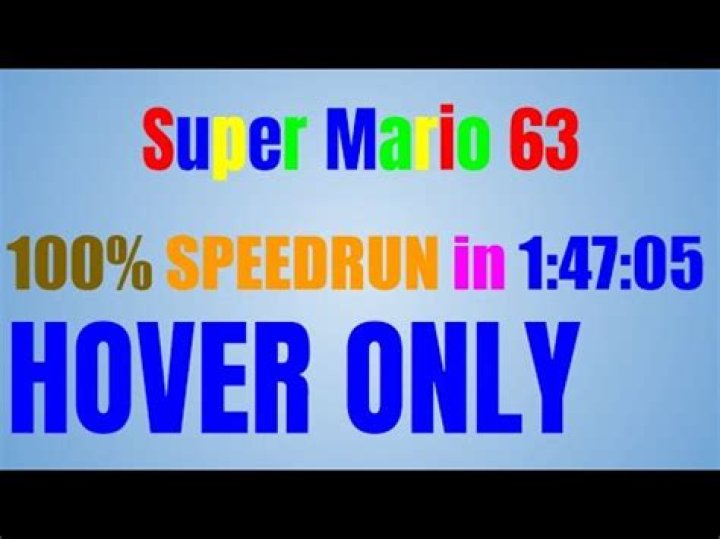 Where do you get hover Fludd in Super Mario 63?