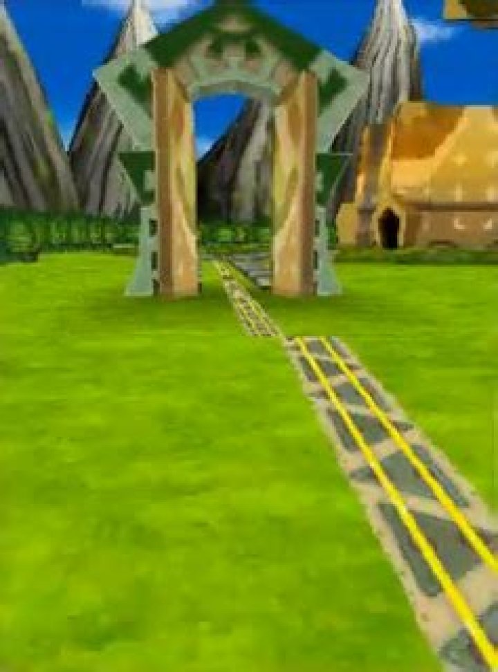 Where do you go when you stop the train in Spirit Tracks?