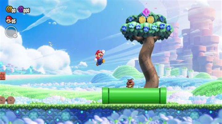 Where do you put Mario in Super Mario Bros?