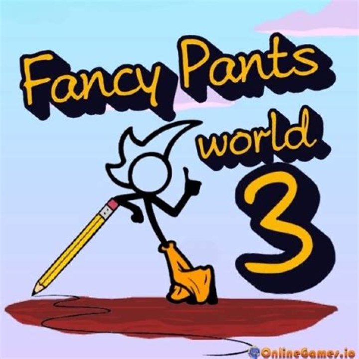 Where does the pencil appear in Fancy Pants Adventures?