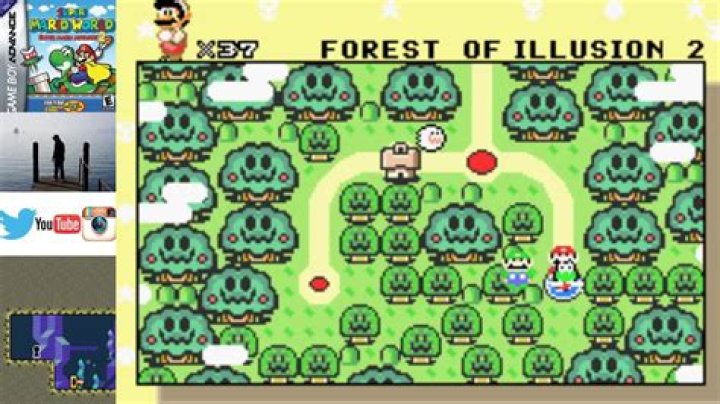 Where is blue switch in Super Mario World?