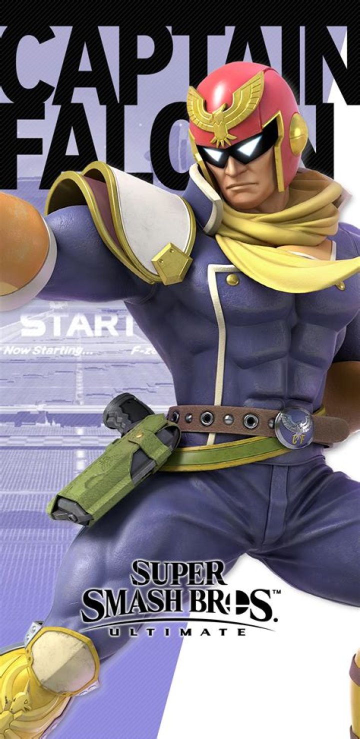 Where is Captain Falcon in Super Smash ultimate?