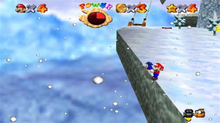 Where is the baby Penguin in Super Mario 64 DS?