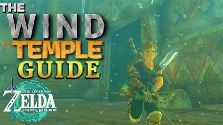 Where is the big key in the wind Temple Wind Waker?