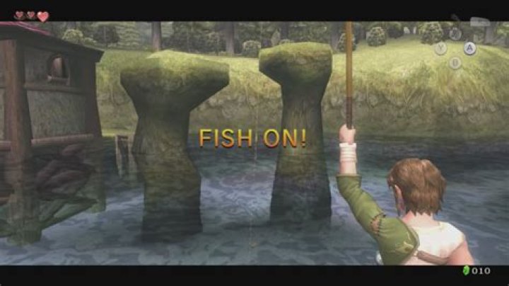Where is the fishing rod in Twilight Princess?