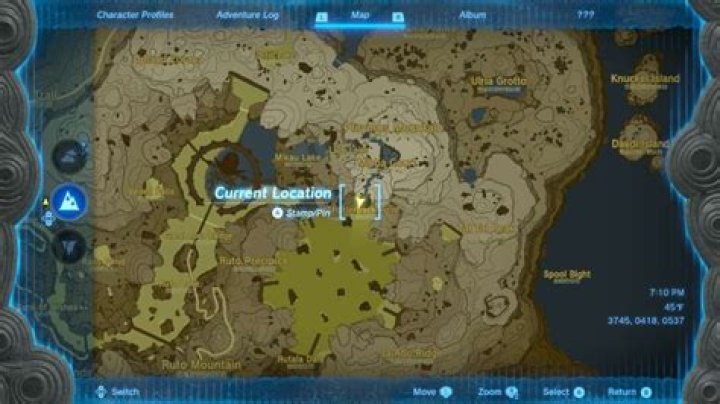 Where is the fourth dungeon in Legend of Zelda?