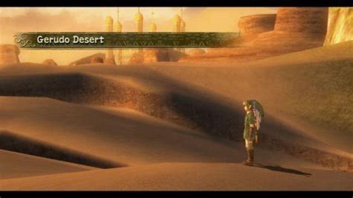 Where is the Gerudo Desert in Twilight Princess?