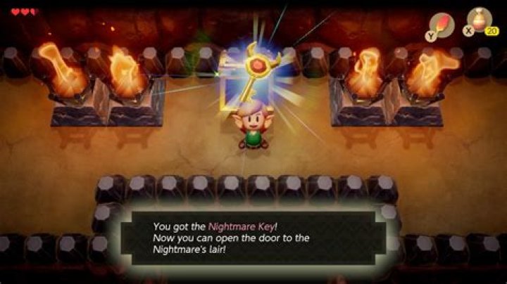 Where is the nightmare Key In tail cave?