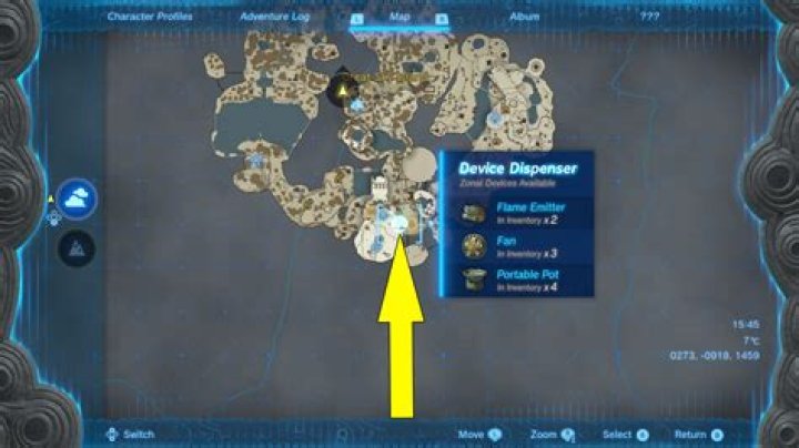 Where to find the hourglass in Legend of Zelda?