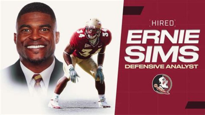 Who drafted Ernie Sims?