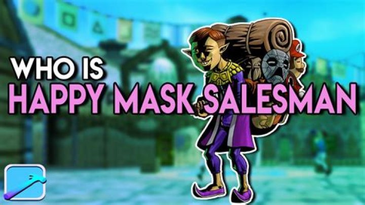 Who is Happy Mask Salesman in Legend of Zelda?