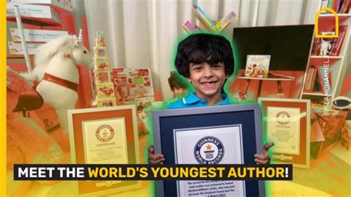 Who is the youngest author alive?