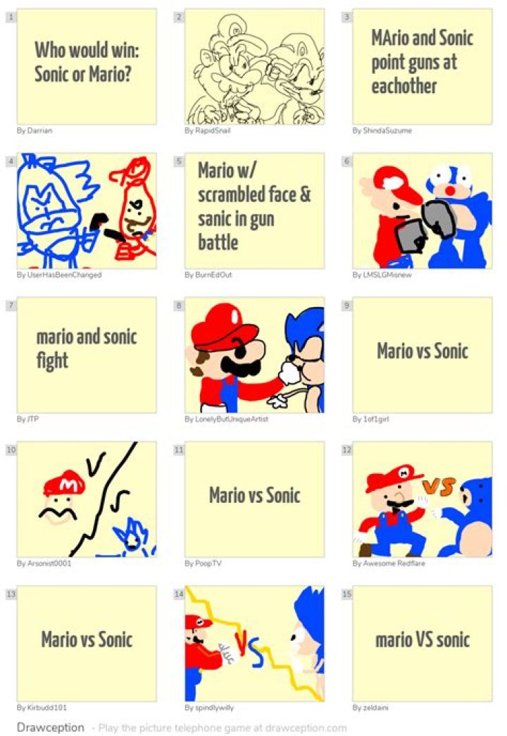 Who would win Mario or Sonic?