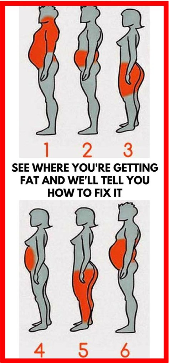 Why am I only fat in my stomach?