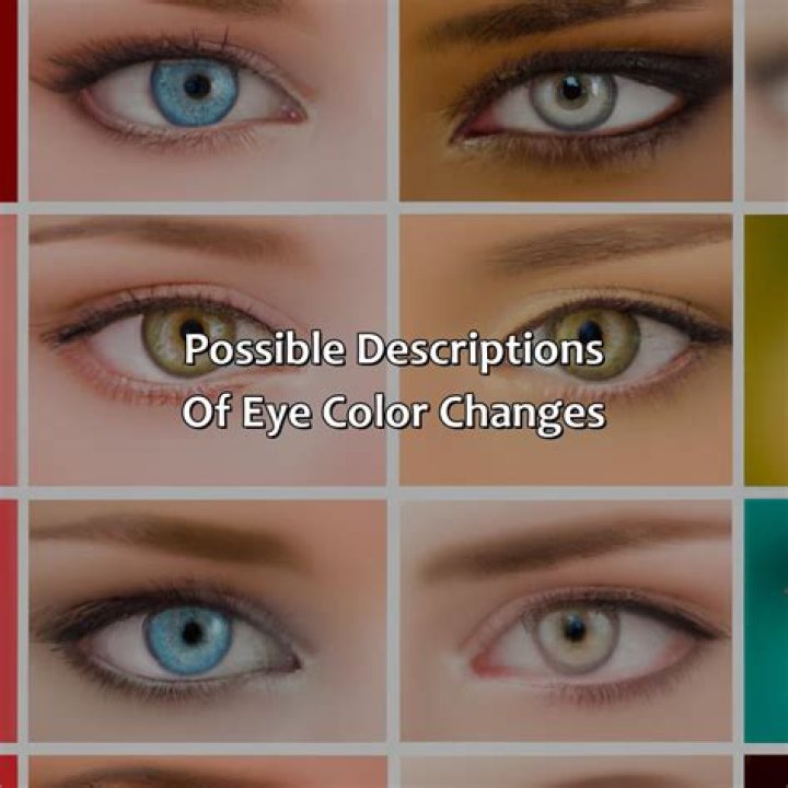 Why did Perrins eyes change color?