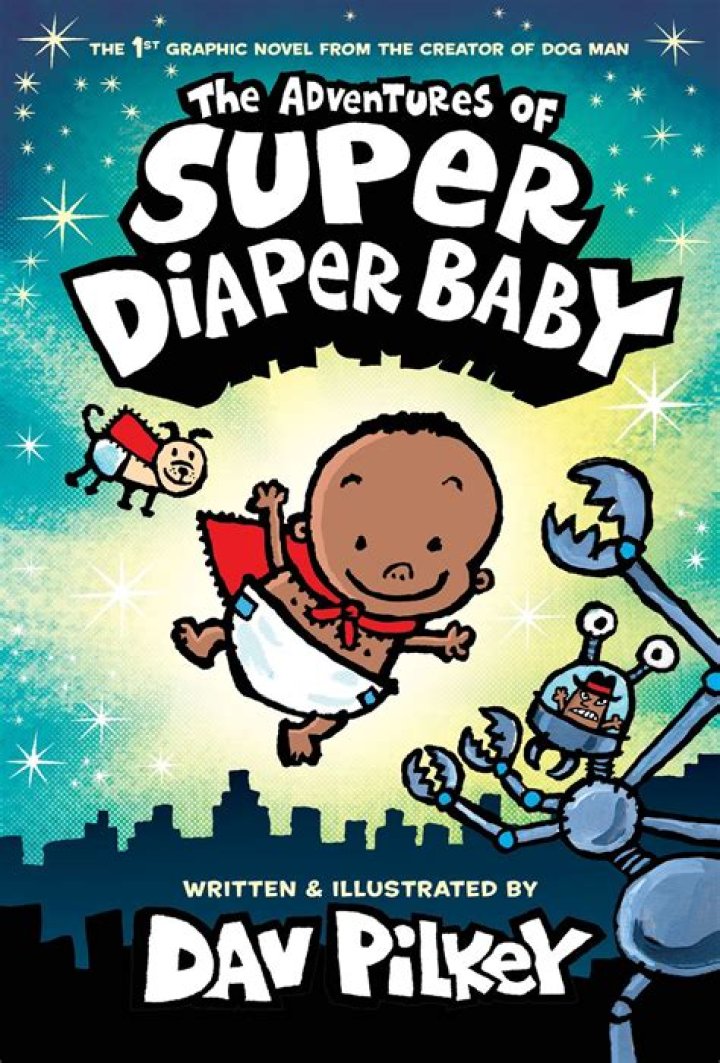 Why is the Adventures of Super Diaper Baby a Banned book?