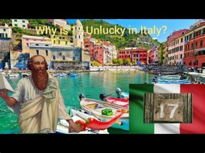 Why is the number 17 unlucky in Italy?